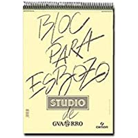 Bloc Dibujo Esbozo Canson Din A4 Microperforado 21x29-7 Cm 100 Hojas Grano Fino 90 Gr